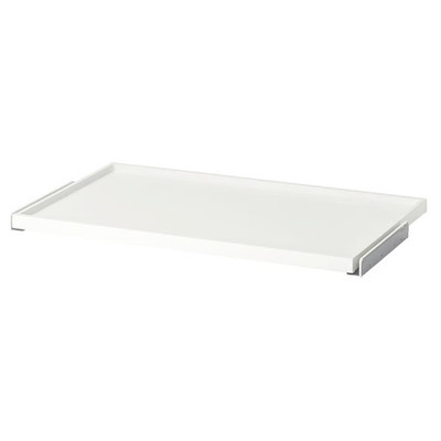 Neu IKEA KOMPLEMENT Auszugstablett weiß gebeizt 100x58cm PAX Kleiderschrank 702.463.86