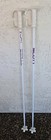 Scott Classic Vtg White Downhill Ski Poles Purple Pistol Grip Handles 52