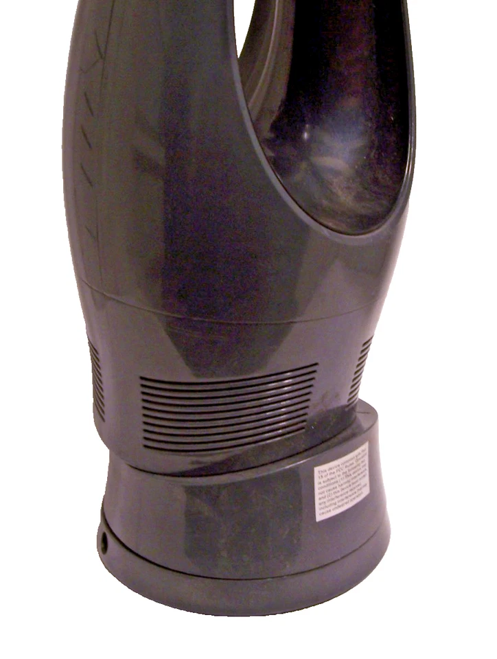 Ventilador de escritorio moderno BIONAIRE 20" BLADELSS negro no oscila Foto 4 de 4