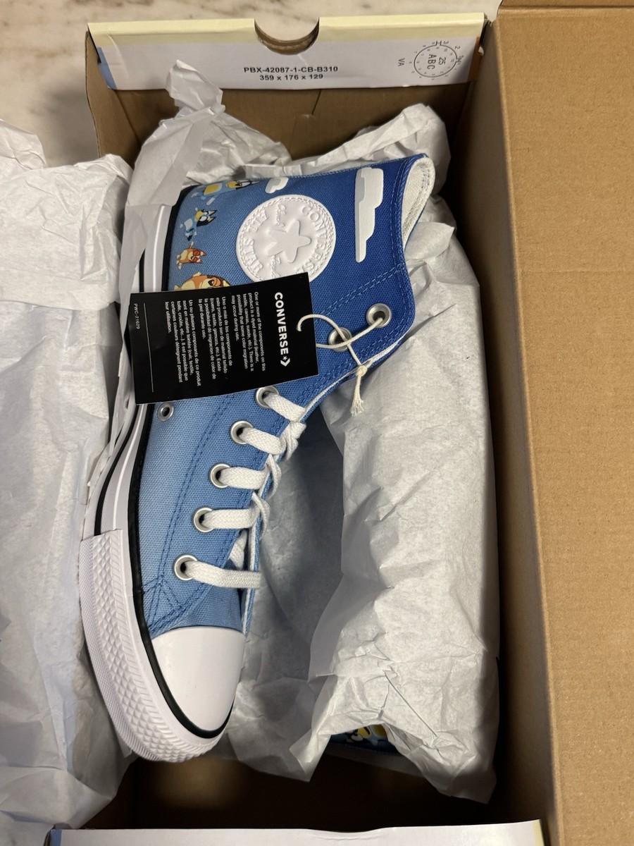 Converse x Bluey Chuck Taylor All Star SIZE WOMENS New