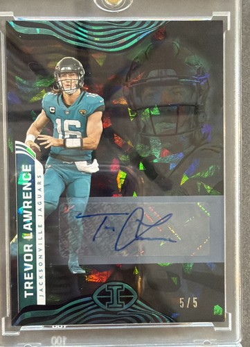 Trevor Lawrence [Signature] #41 2022 Panini Illusions card