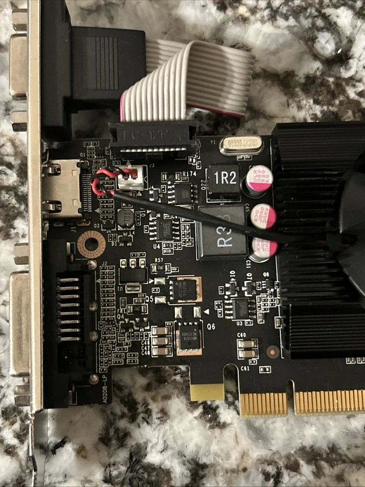 MSI GT 710 2GD3H LP 2GB DDR3 VIDEO GRAPHICS CARD FULL HEIGHT VGA HDMI DVI - Image 2 of 4