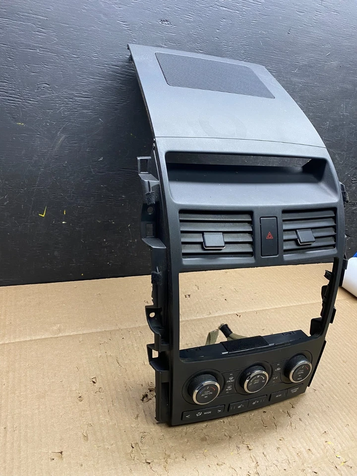 Mazda CX-9 2010-2015 radio tablero embellecedor bisel con ventilación aire acondicionado control de clima V1525 DG Foto 3 de 4