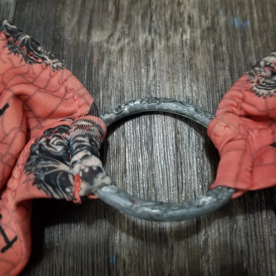 Top de bikini Ed Hardy Tiger solo grande Y2k traje de baño playa Foto 3 de 4