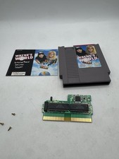 Wayne's World for Nintendo NES Video Game Cartridge And Manual Working