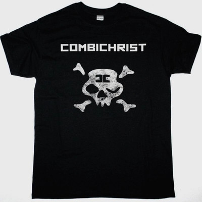 Combichrist Band Skull Logo Cotton T Shirt Size S-5XL