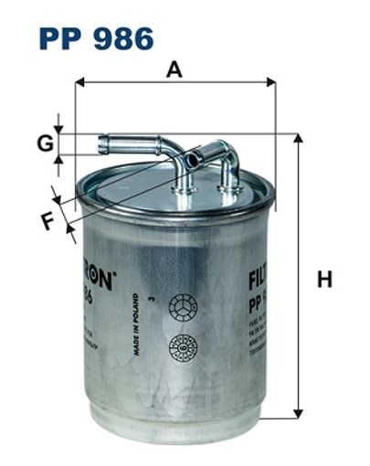 Für FILTRON PP 986 Fuel filter - Bild 3