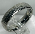 Platinum Designer DIANA Wedding Band 5.5mm Ring 13.412 Grams Size 11 Hallmarked — photo 7