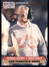 1991 Pro Set - George Seifert #297