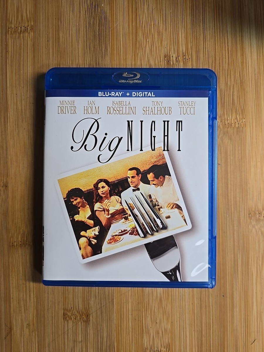 Big Night (Blu-ray, 1996 Stanley Tucci) Combined Shipping