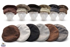 Handmade Pakol Afghan Chitrali Wool Cap Premium Traditional Pashtun Round up Cap