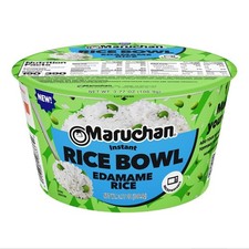 6x Maruchan Edamame Reis Schüssel Instant mikrowellengeeignet Mahlzeit Essen Go 4,02oz