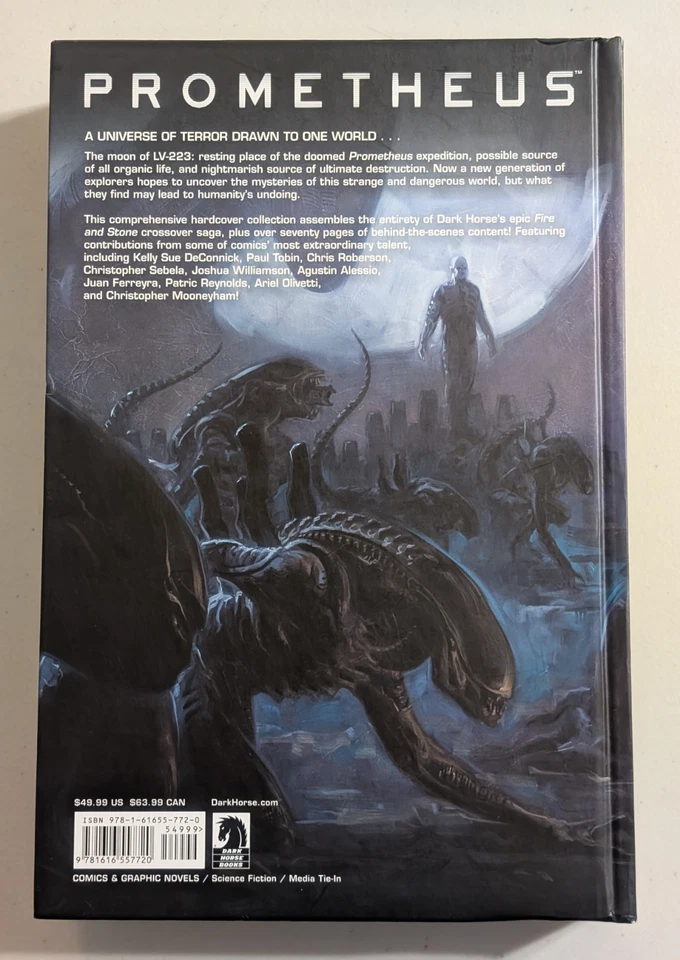 Prometheus - The Complete Fire & Stone (2015 HC Dark Horse Books / Comics) Rare  - Image 2 of 4