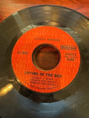 Lesley Duncan - Columbia 4-45473.    Sing Children Sing