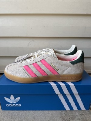 adidas gazelle silver green womens Adidas Originals Gazelle Indoor Magic Lavender/Yellow Women's- Size 8 – The  Exchange Project