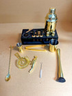 Barillio Gold Color Gold Cocktail Shaker W/Other Var Tools Drink Mixer New! — photo 4