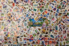 AUSTRALIA MIXED STAMPS on paper 1 oz. (28 gram) B2