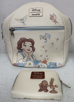 Loungefly Disney Beauty And The Beast Belle Daydream Mini Backpack Beauty and the Beast Exclusive Belle Floral Mini Backpack main image 3