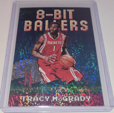 2025 Topps NBA Tracy McGrady 8-Bit Ballers Retro Holo Foil Card #8B-27 Houston