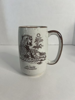 Otagiri GrandMugs San Diego Zoo Wild Animal Park Leopard Steins