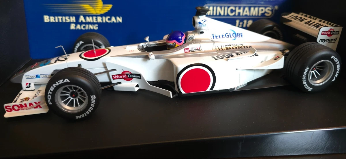 Jacques Villeneuve BAR 1:18 Diecast Racing Cars for sale | eBay