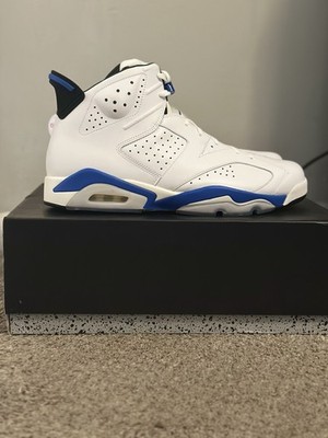 Air Jordan 6 Retro 2014 Sport Blue Size 14