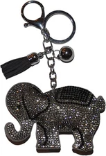 Popfizzy Rhinestone Keychain for Women and Girls, Bling Purse Charm, Backpack...