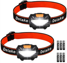 Kids LED Head Torch 140LM 3 Modes Adjustable Headlamp Waterproof    Camping Hiki