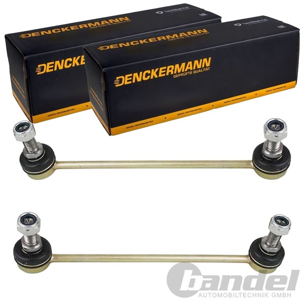 2X Denckermann Koppelstangen Vorne Passend FüR Opel Omega Senator Links+Rechts |-image