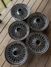Jaguar E-Type XKE Wire Wheels, Set of Five