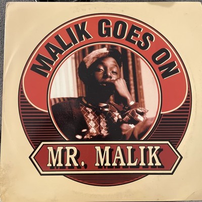 Mr. Malik- Malik Goes On 1995 75444-35059-1 Vinyl 12''