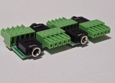 4x Extron Phoenix 3.5mm TRS Audio Adapter BI-Directional