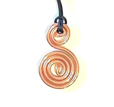 Lorraine of Laguna Beach   Phi Copper Personal Harmonizer Pendant