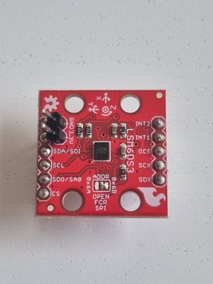 SparkFun LSM6DS3 6DoF IMU Sensor Breakout I2C/SPI getestet