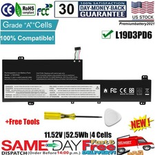 L19L3PD6 L19C3PD6 L19M3PD6 Laptop Battery For Lenovo Flex 5-15IIL05 5-14IIL05 US