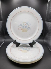 Corelle "Country Cornflower" 10 1/4 Inch Dinner Plate - Mint Condition Set of 4