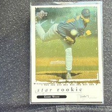 Upper Deck 1998 Kerry Wood Star Rookie #558 Baseball Chicago Cubs MLB Card