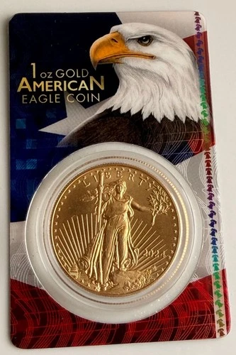 2024  1 oz Gold American Eagle $50 Coin BU Brilliant Uncirculated