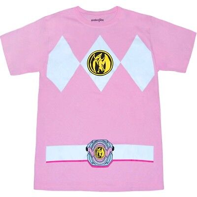 pink power ranger shirt