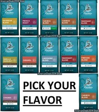 Caribou Coffee 11 oz-12 oz Bags of Ground OR Whole Bean Coffee Pick your FLAVOR