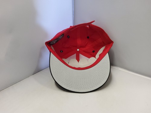 Batavia Muckdogs MiLB Adult Unisex Red Cap, Hat Size S/M - Picture 5 of 5