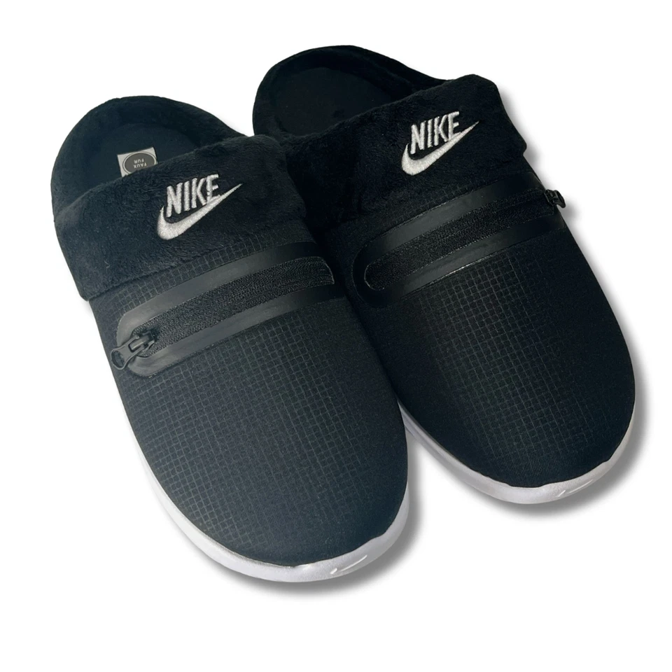 Zapatillas para mujer Nike Burrow interior/exterior negras/blancas DJ3131-001 talla: 7 Foto 3 de 4