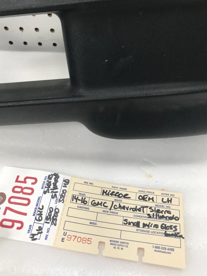 Chevrolet Silverado 2500HD 3500 2007 2014 espejo retrovisor de puerta lateral izquierdo OEM Foto 3 de 4