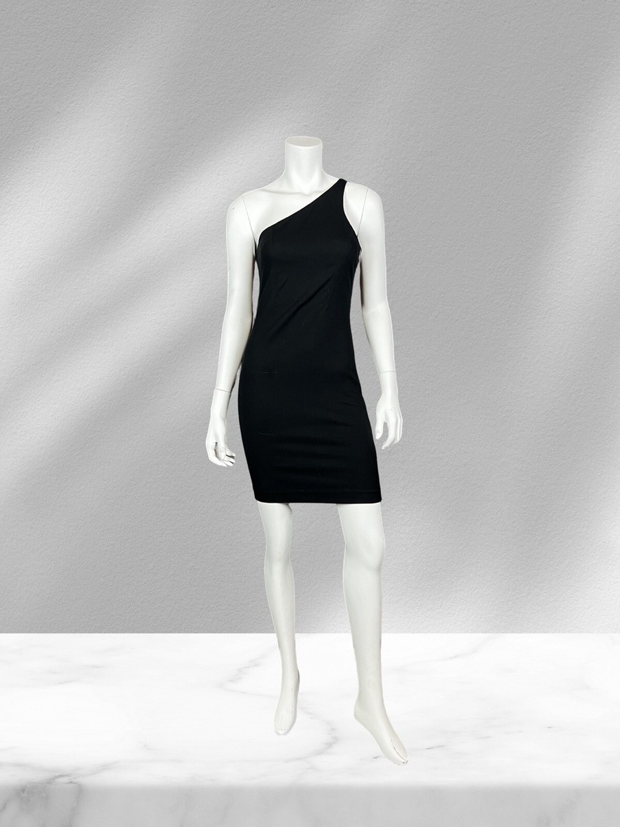 alexander wang one shoulder dress T by Alexander Wang One Shoulder Black Mini