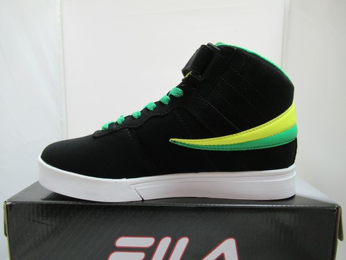 Mens Fila Vulc 13 Mid Plus Suede Leather Mid High Top Casual Athletic Shoes F13 - Picture 110 of 117