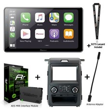 Pioneer Dmh-wt7600nex + Ads Kit-f150 Dashkit Kit K150 Maestro Fits F-150