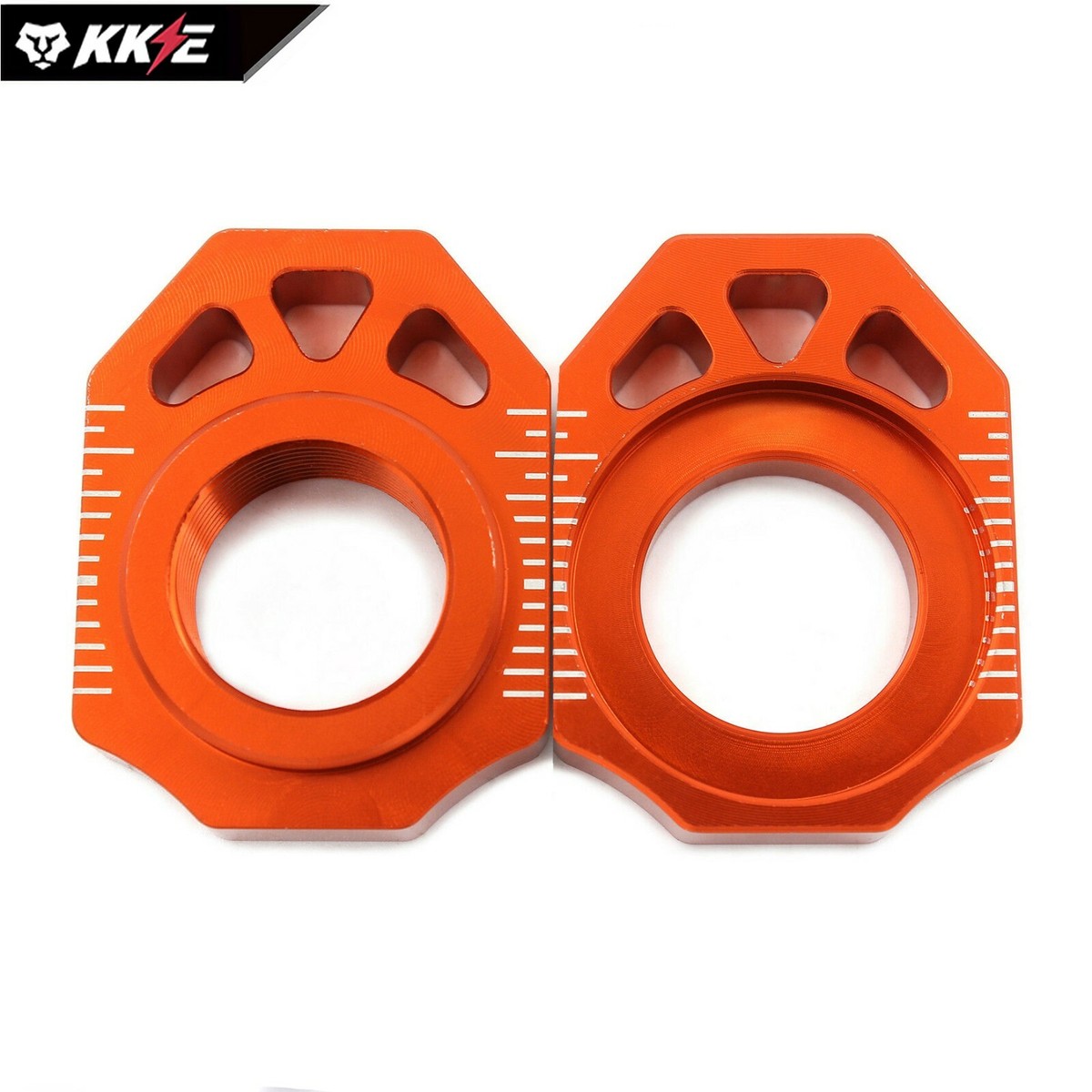 25MM Axle Chain Adjuster Blocks For KTM SX F XC TPI 250 300 350
