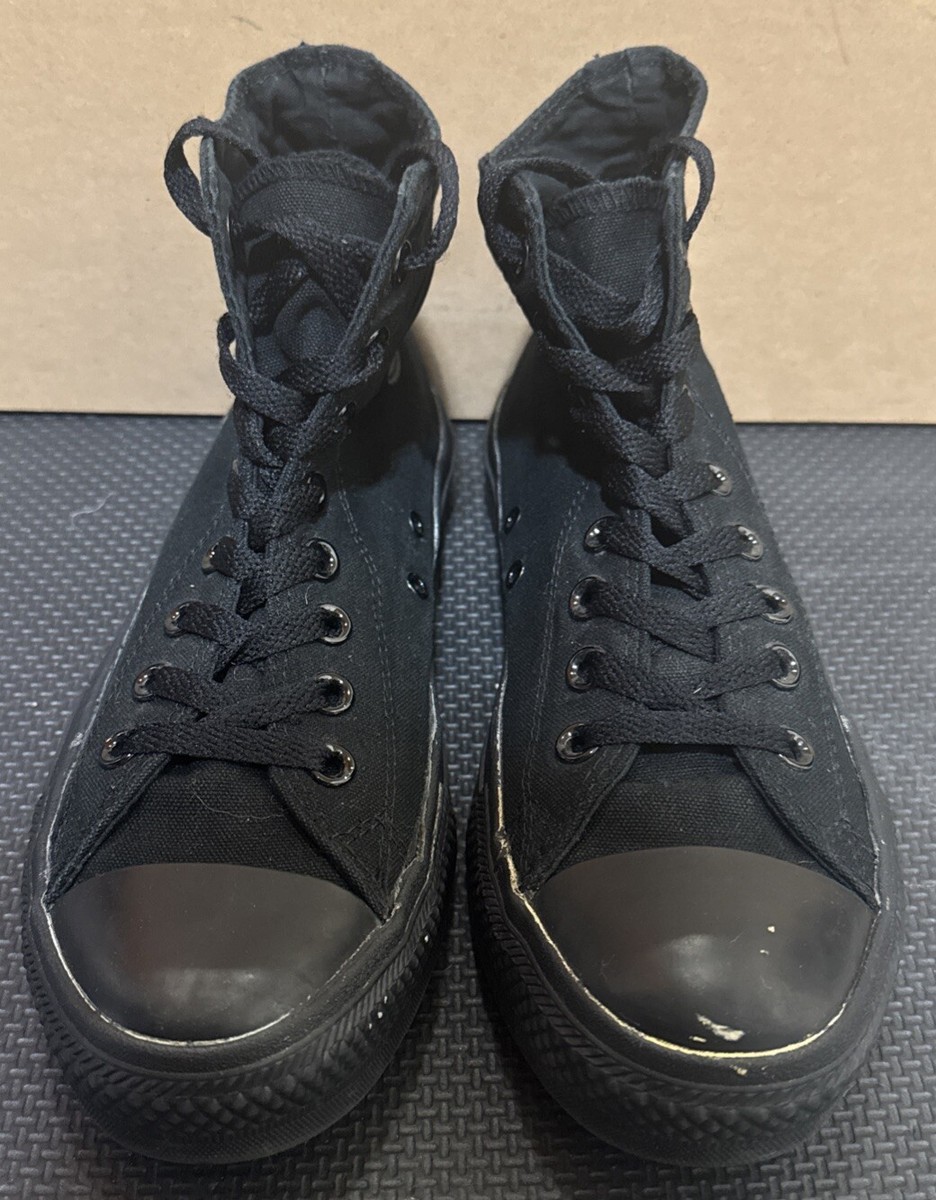 Converse Black Mono High Top M3310 Mens Size 8 / Womens Size  display picture 1