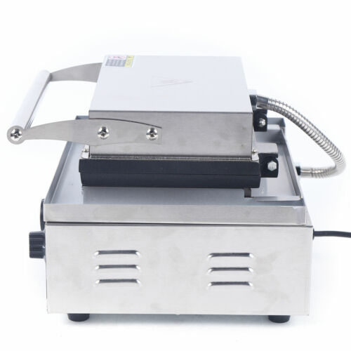 Máquina de donas de gofres eléctrica comercial 1500 W antiadherente ciruela flor waffle panadero - Imagen 8 de 16