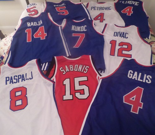 **NOVO** DRES DRAZEN PETROVIC JERSEY CROATIA MONTENEGRO BASKETBALL BOSNIA SERBIA - Picture 9 of 12